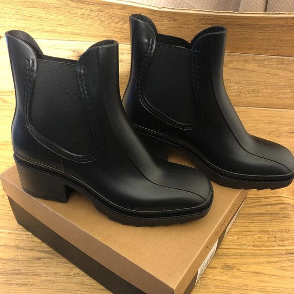 Kelsi Dagger Brooklyn black platform ankle boots/ booties, size 9 NIB - Picture 1 of 8
